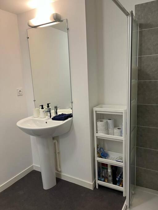 Appartement F2 De Haut Standing En Hypercentre Avec Jardin Prive A 270 M De La Gare De Mantes ! 外观 照片